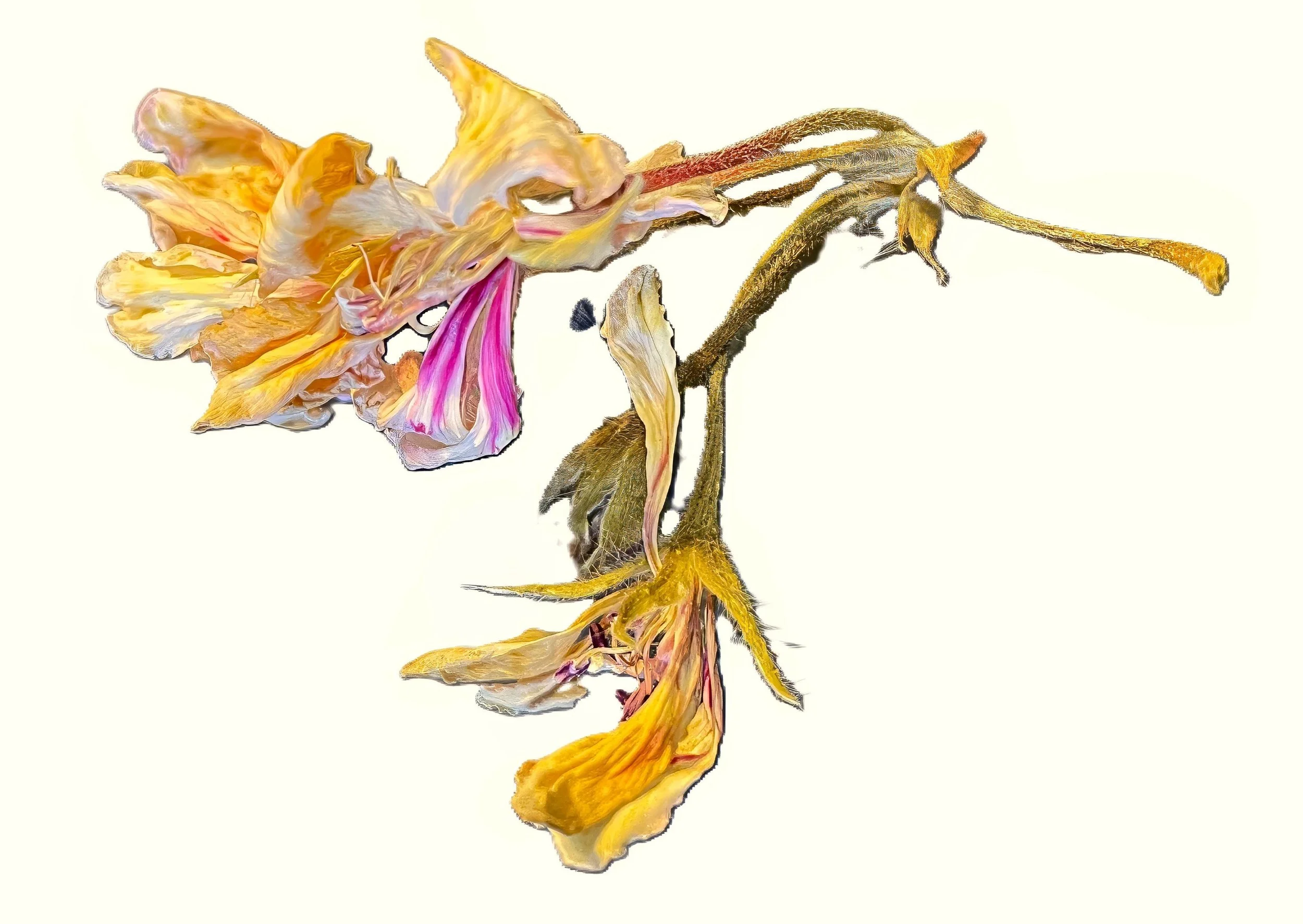 Withered Geranium Blossom I