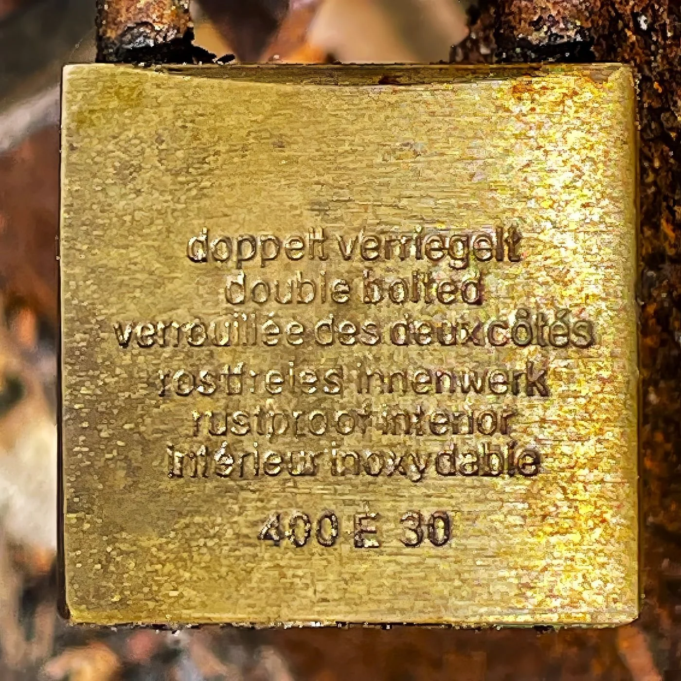 30 - double bolted