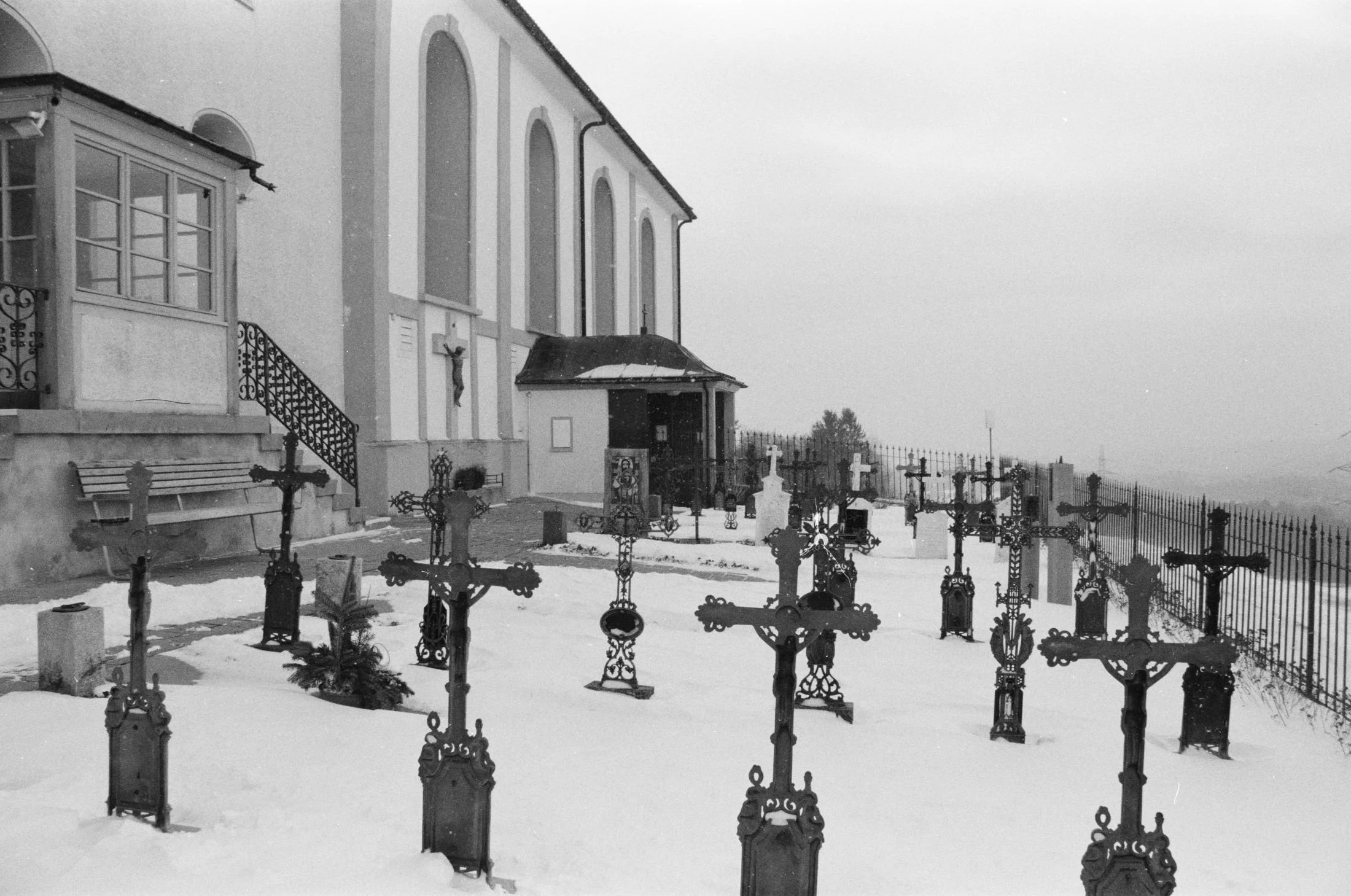 Graveyard of the nuns at the Monastry Berg Sion