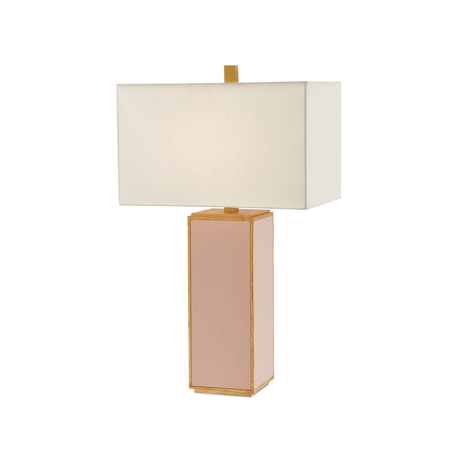 Arden Lamp, Silver Peony