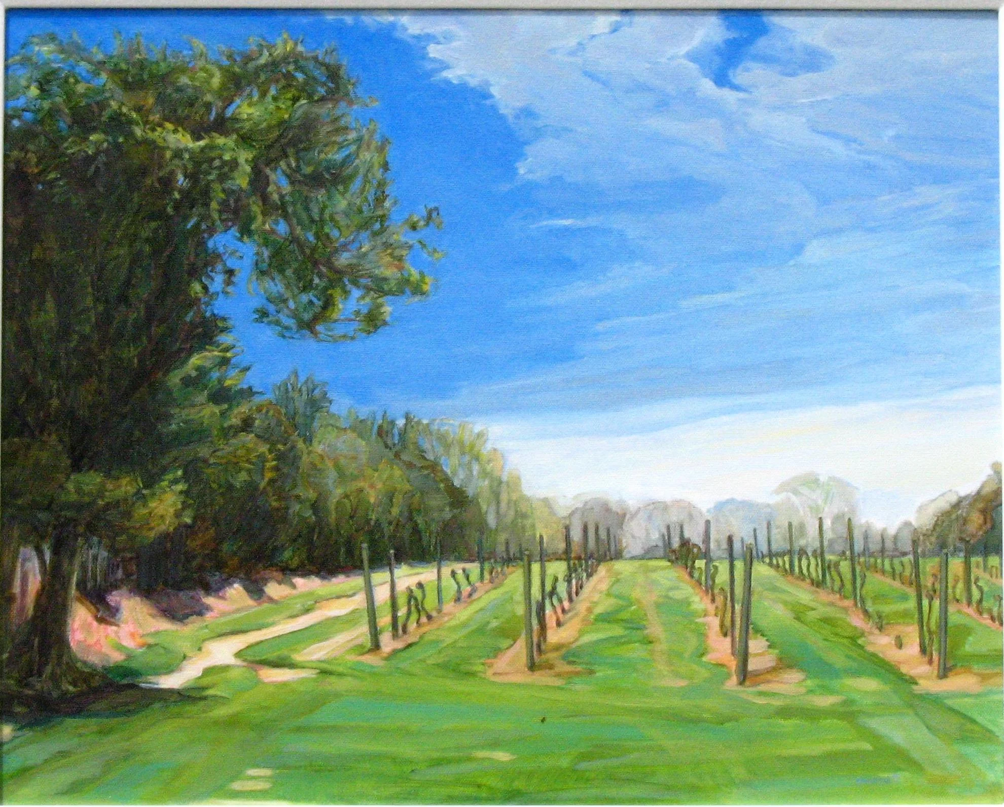 Springtime Vines. 16x20