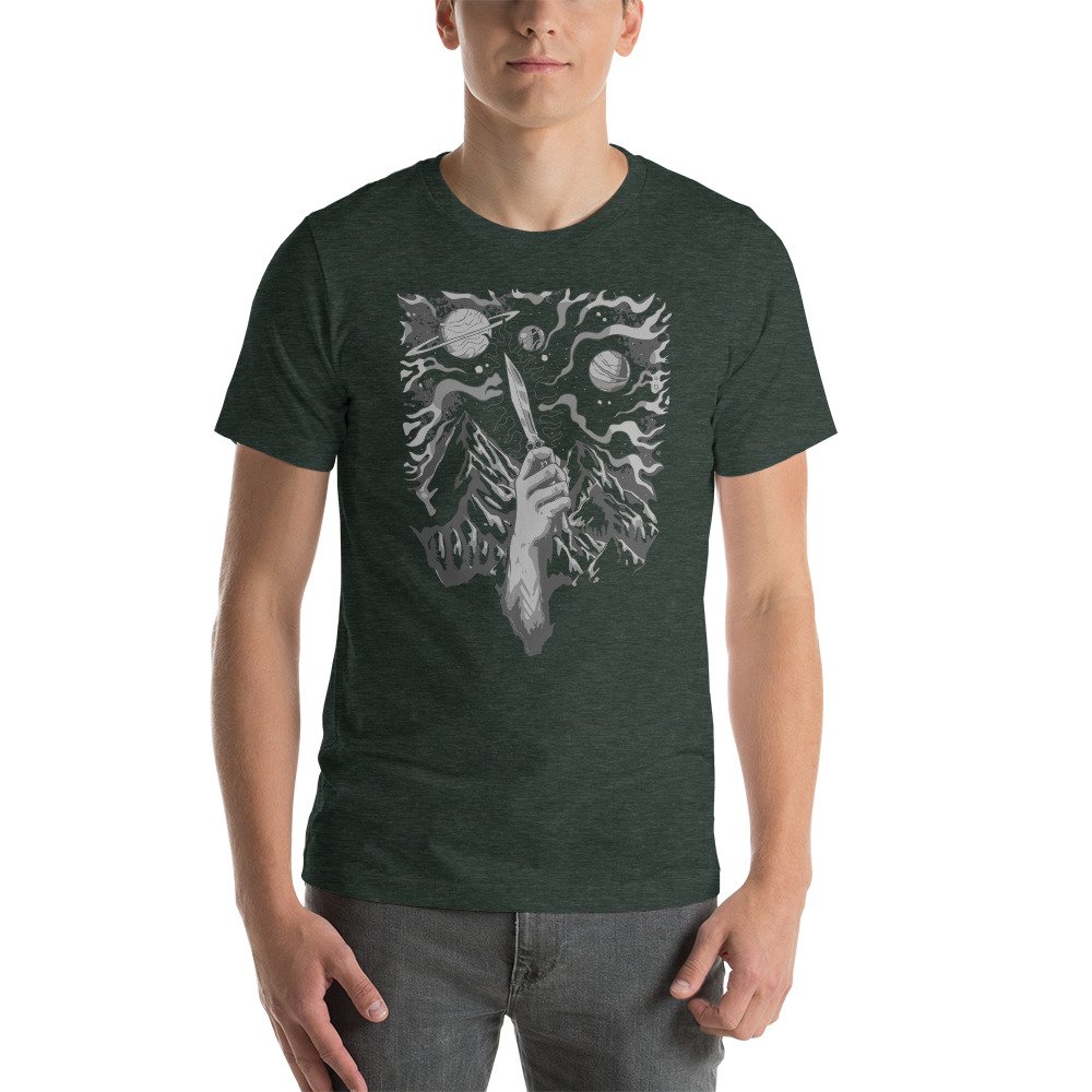 unisex-staple-t-shirt-heather-forest-front-627bfd2a628b2.jpg