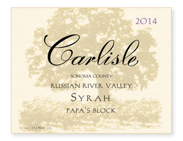 Russian River Valley "Papa's Block" Syrah