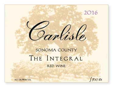 Sonoma County "The Integral" Red Wine