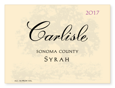 Sonoma County Syrah