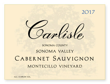 Sonoma Valley "Montecillo Vineyard" Cabernet Sauvignon