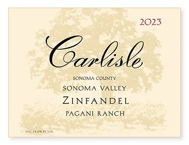 Sonoma Valley "Pagani Ranch" Zinfandel