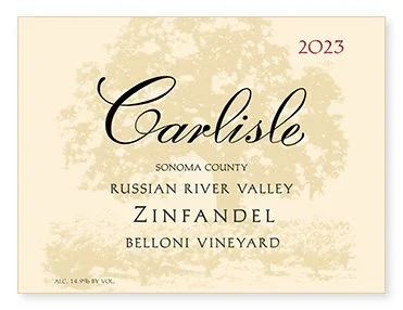 Russian River Valley "Belloni Vineyard" Zinfandel