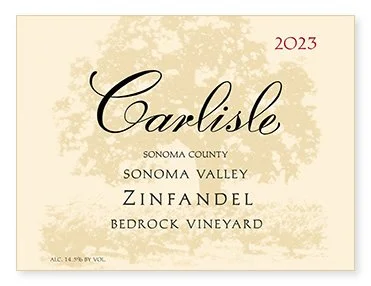 Sonoma Valley "Bedrock Vineyard" Zinfandel