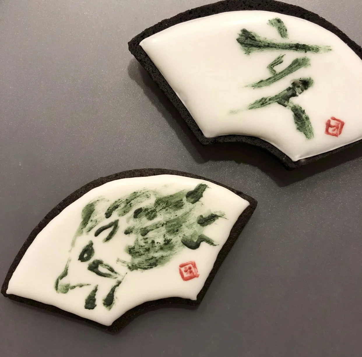 When Calligraphy Meets Cookies クッキーと書が融合した時