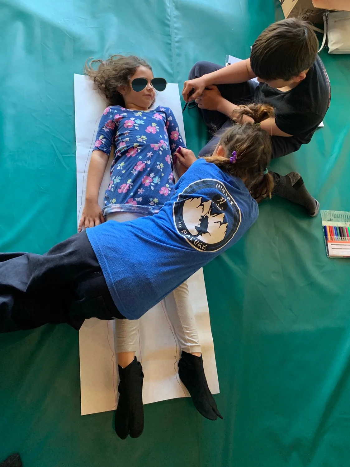 Taking a Pattern! 体の型、取ります！