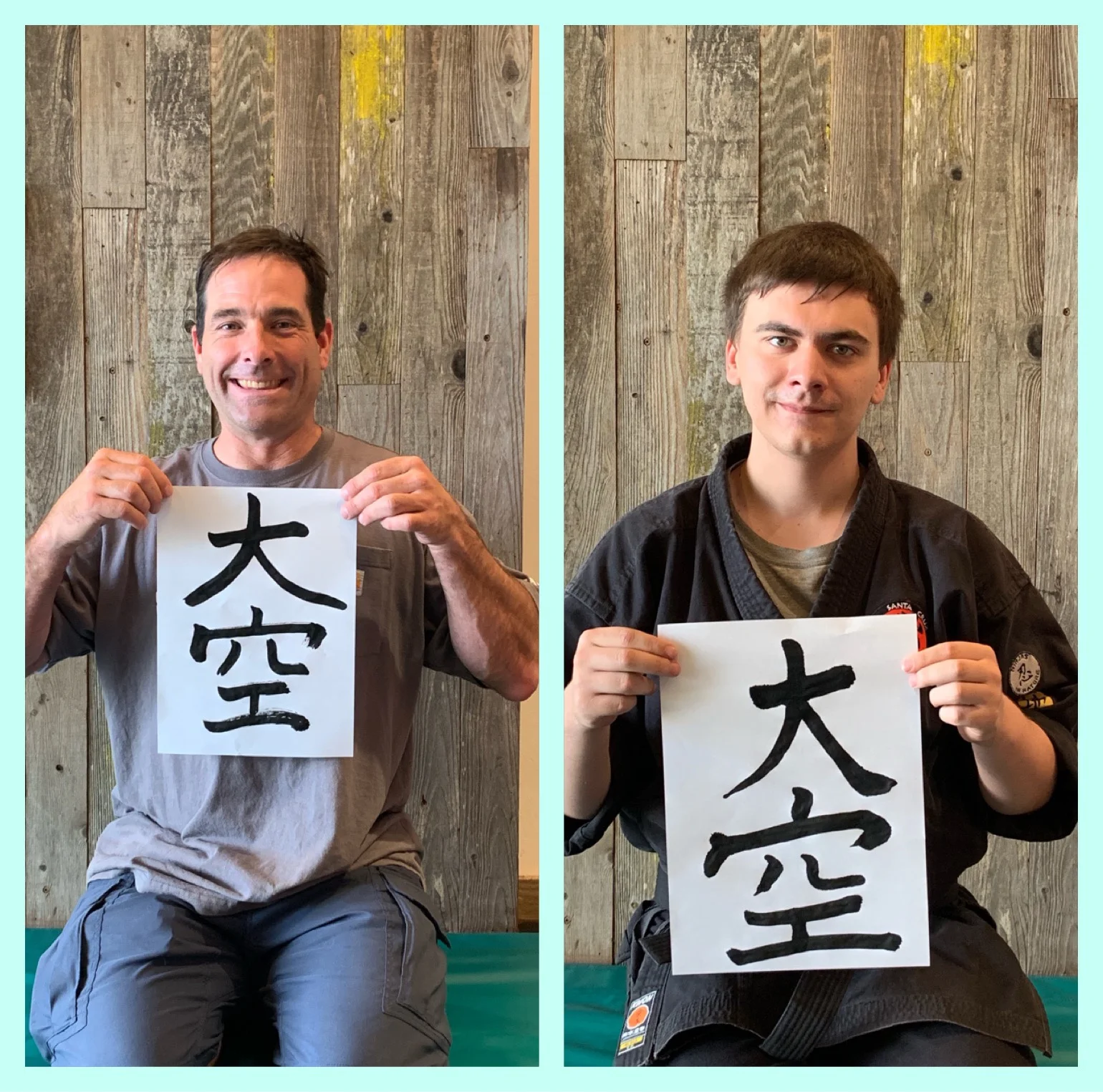 June Calligraphy Class 6月の書のクラス