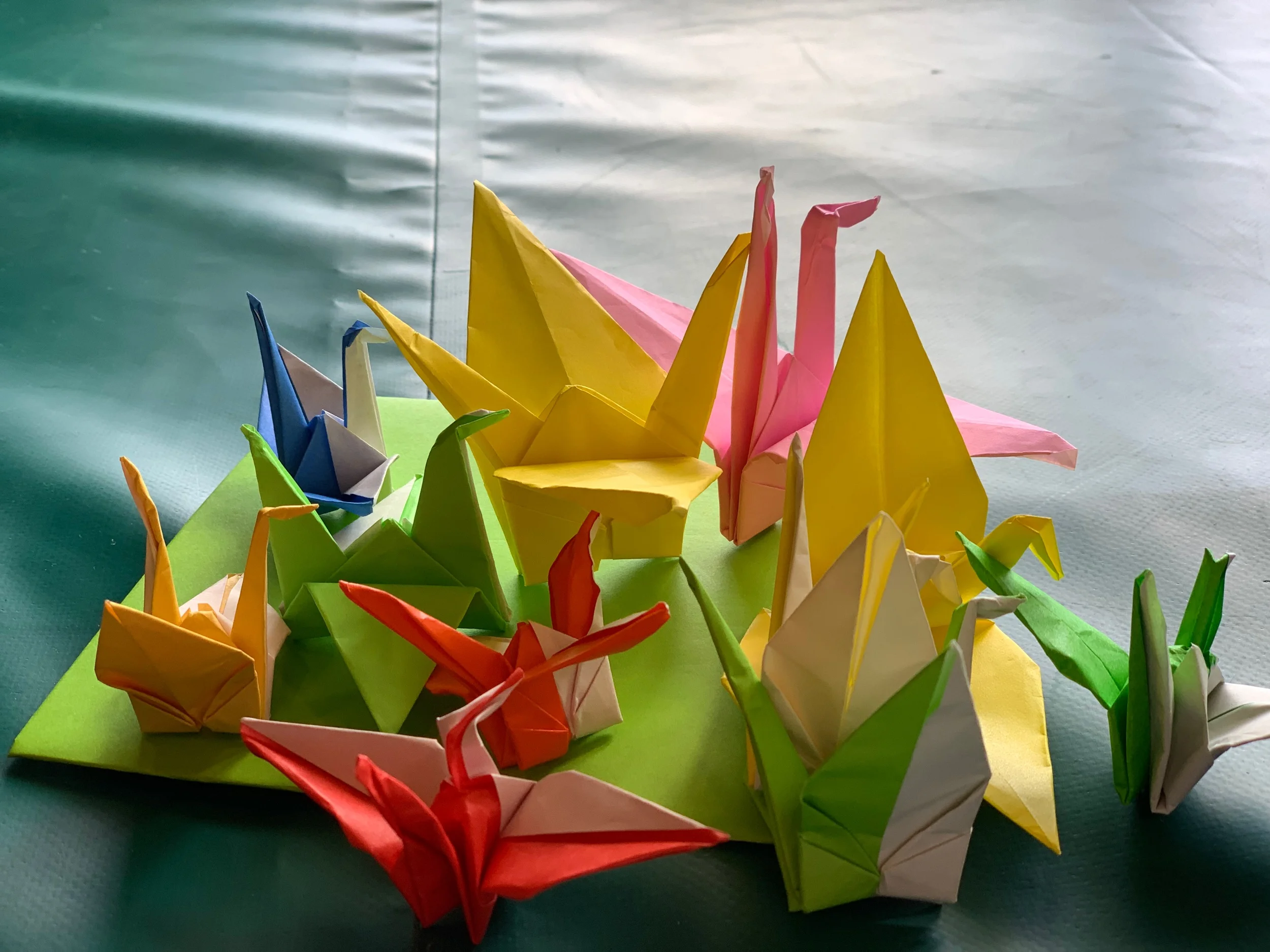 Cranes in 3 styles 鶴3種