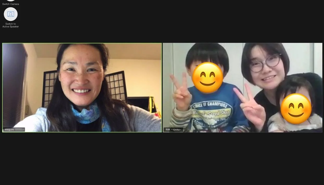 Sharing passion with a calligrapher in Kyoto!   京都の書道家さんとお話ししました！