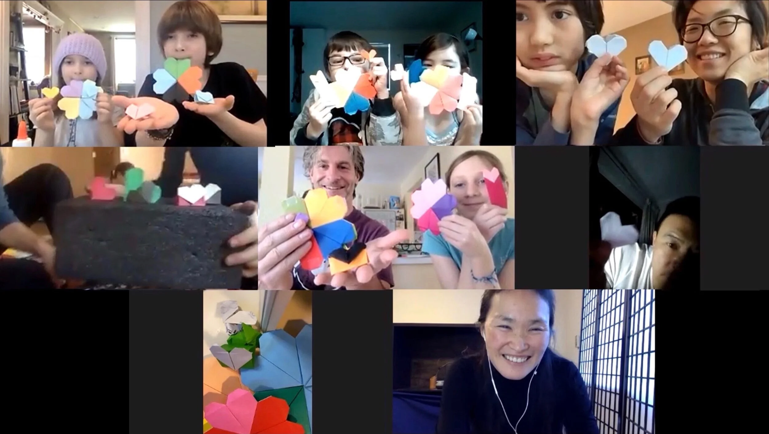 Feb Origami Club 2月の折り紙クラブ