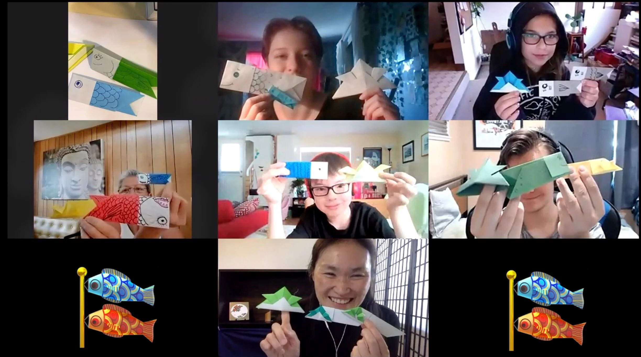 May Origami Club 5月の折り紙クラブ Asagao Blog