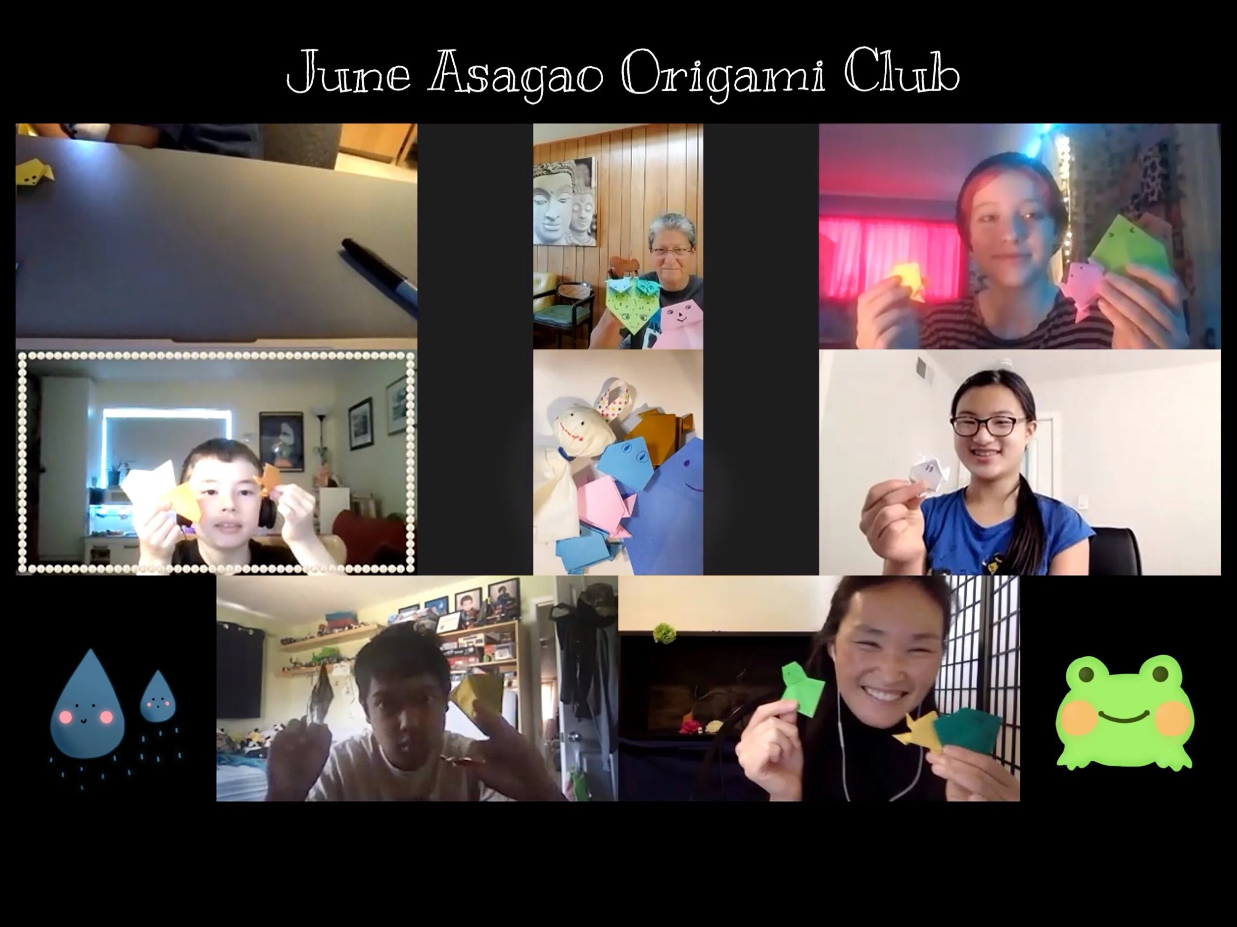 June Origami Club 6月の折り紙クラブ