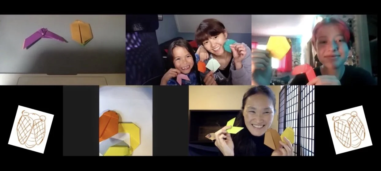 August Origami Club 8月の折り紙クラブ Asagao Blog