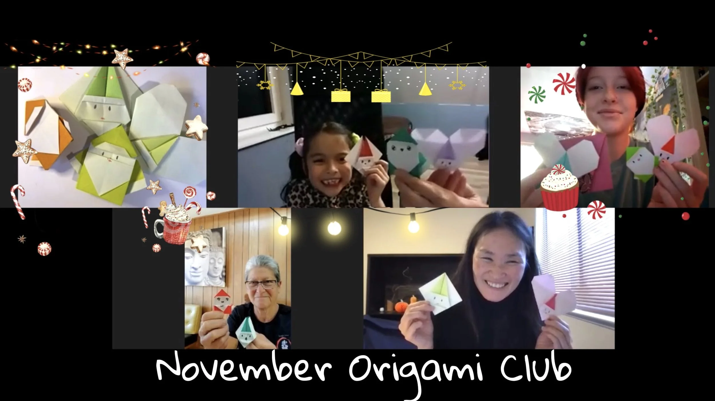 November Origami Club 11月の折り紙クラブ