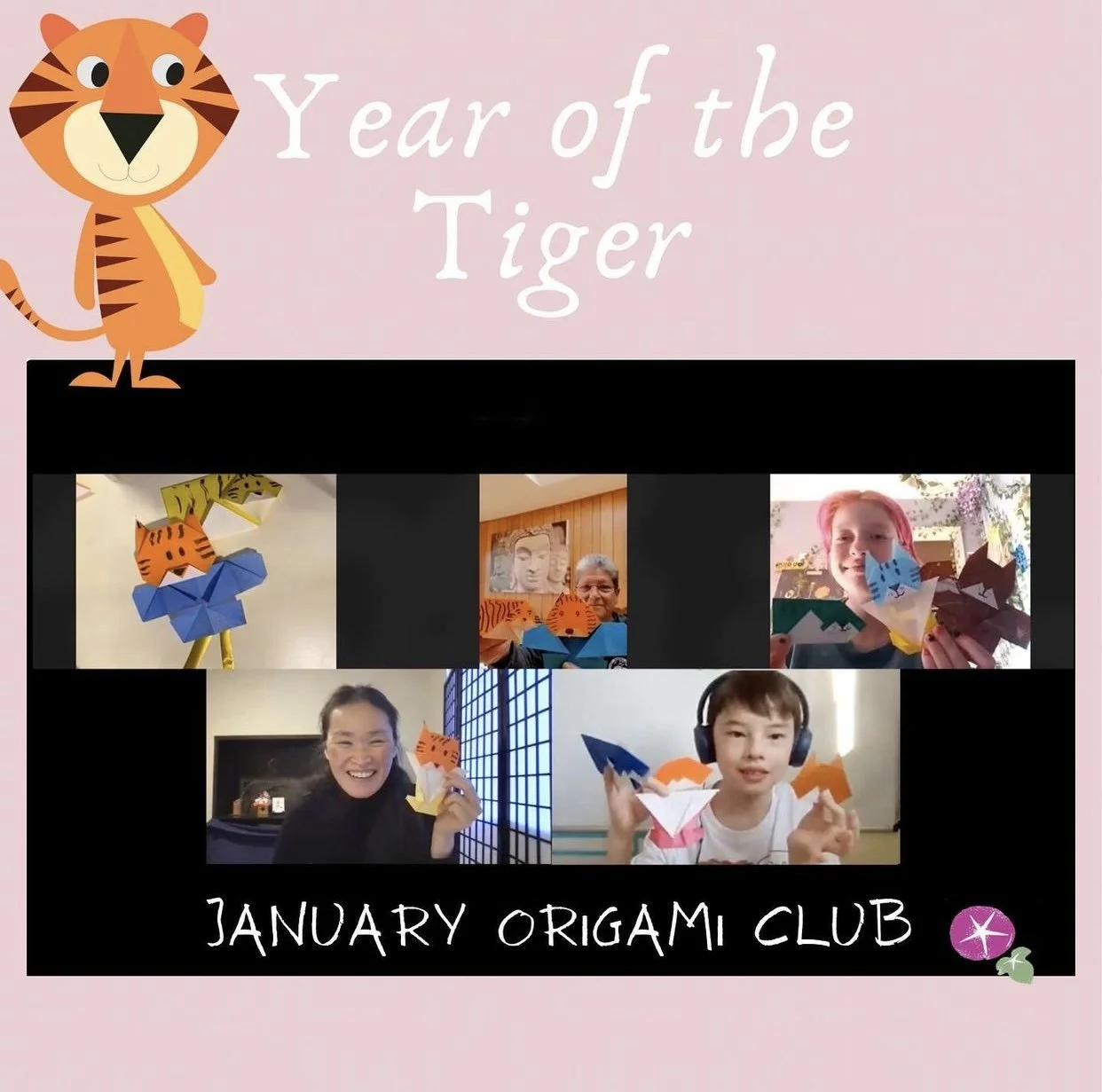 January Origami Club 一月の折り紙クラブ
