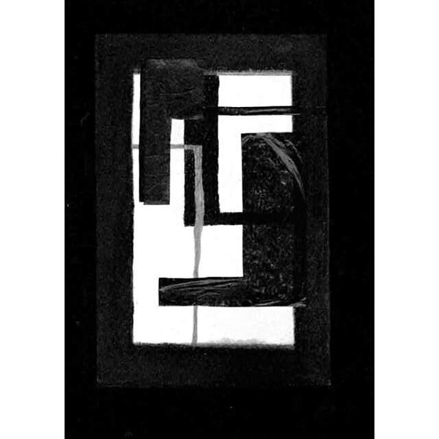 Thinking spaces series, mixed media,15 x 22 cm, 2020