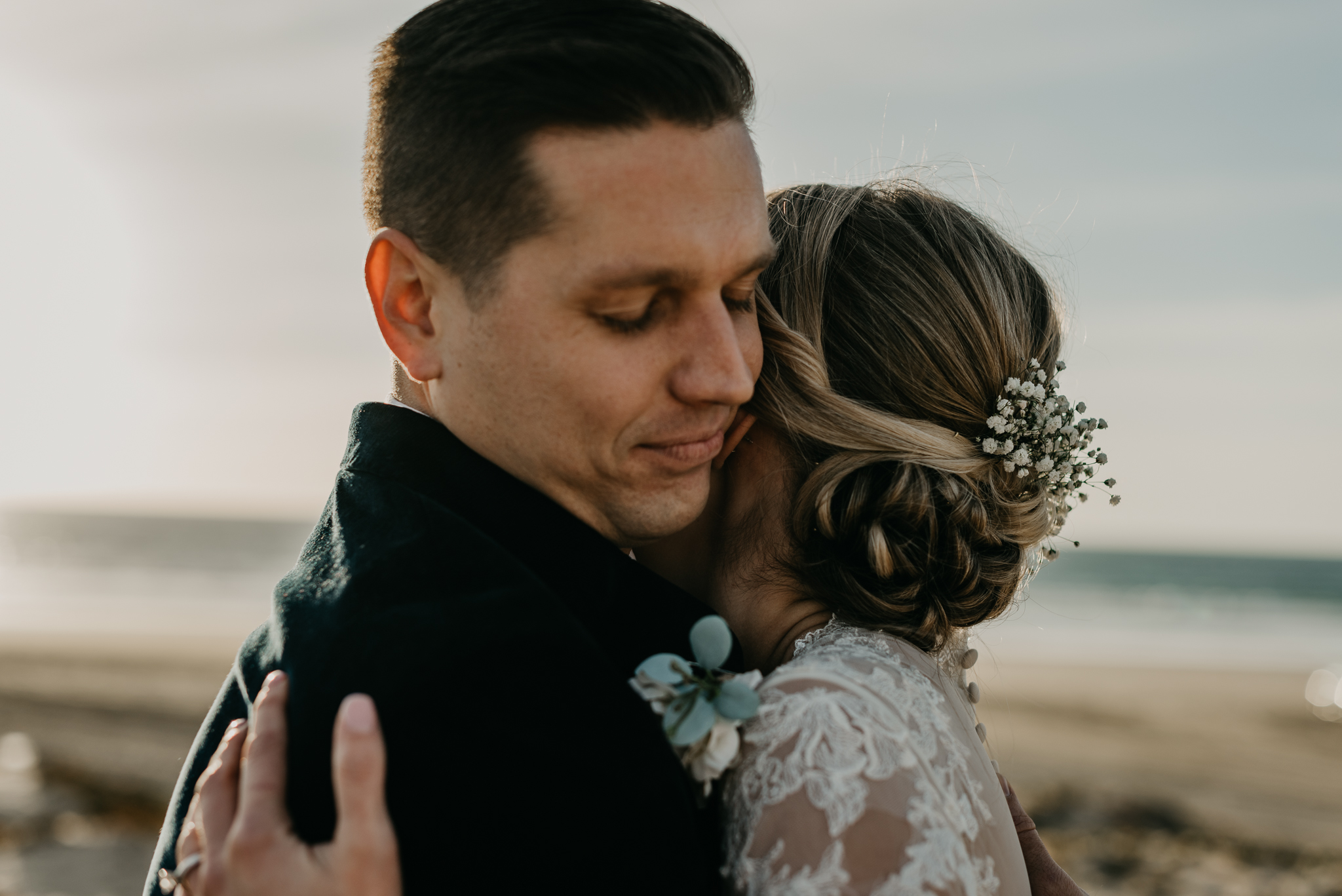 Grover Beach dunes wedding photography
