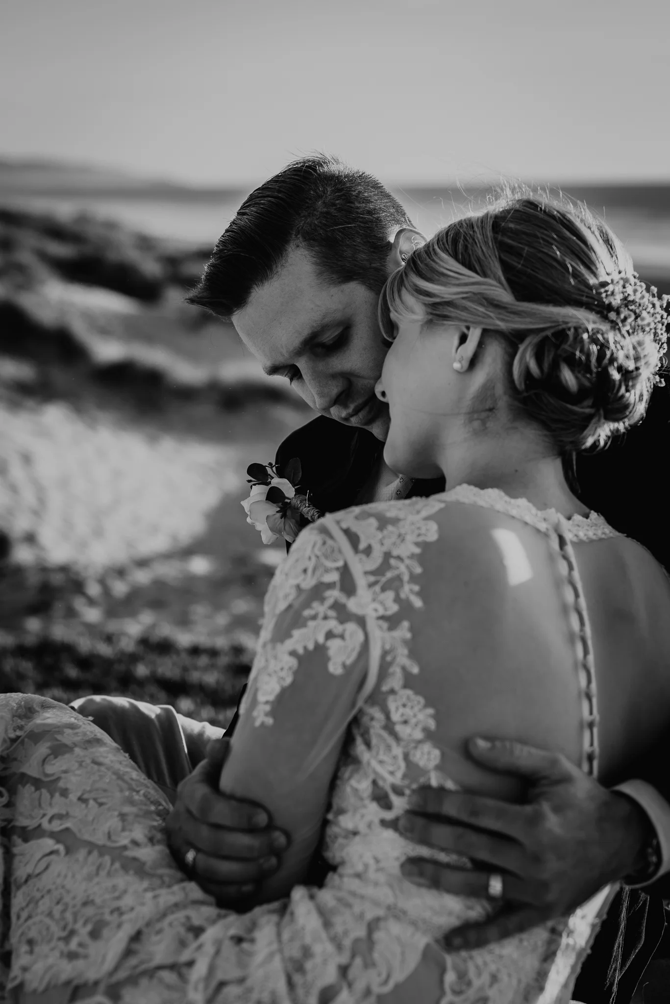 Grover Beach dunes wedding photography