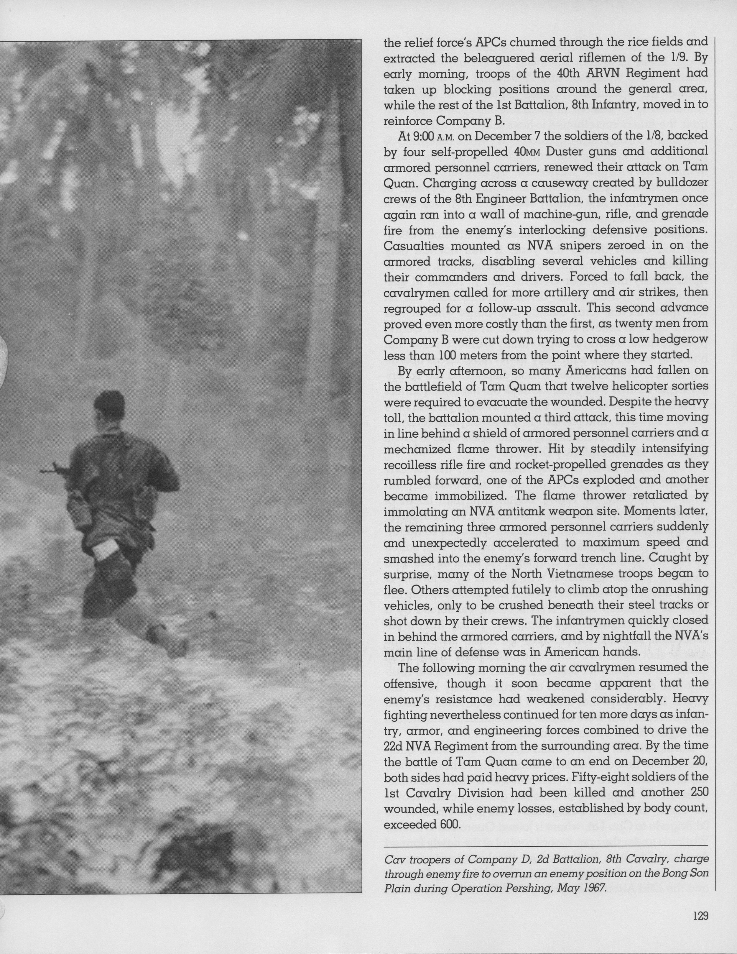  Full page view of  palm tree, page129, volume 21 of The Vietnam Experience.  