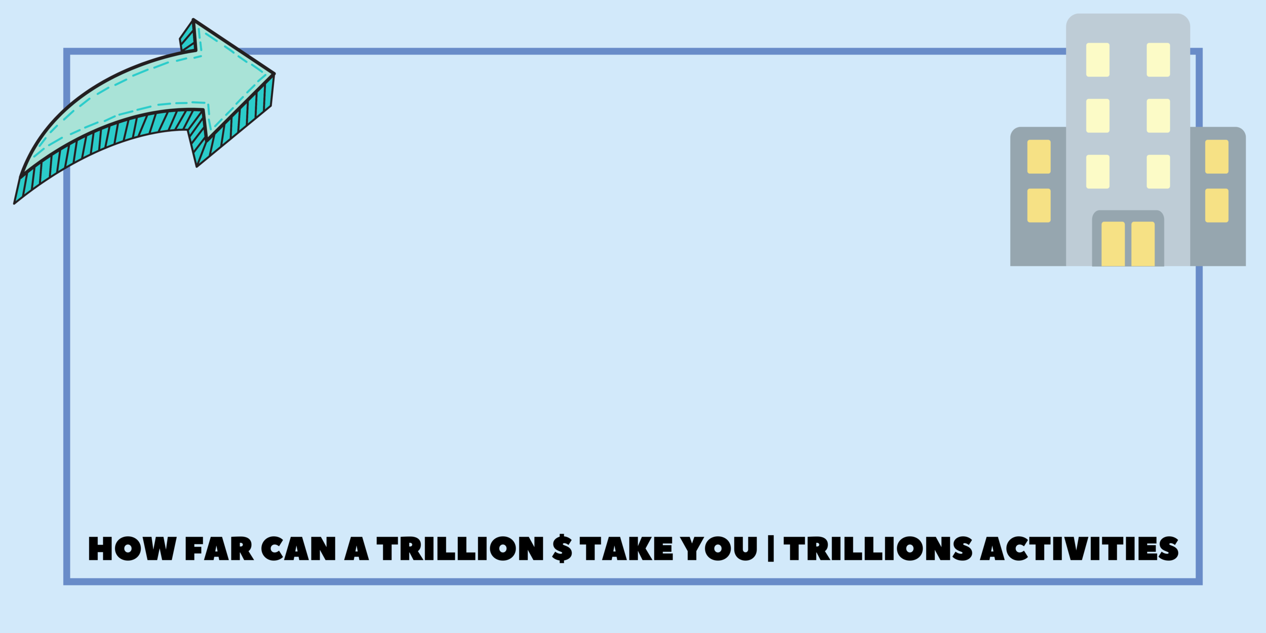 How Far Can A Trillion Dollars Take You? | Trillions Math Series