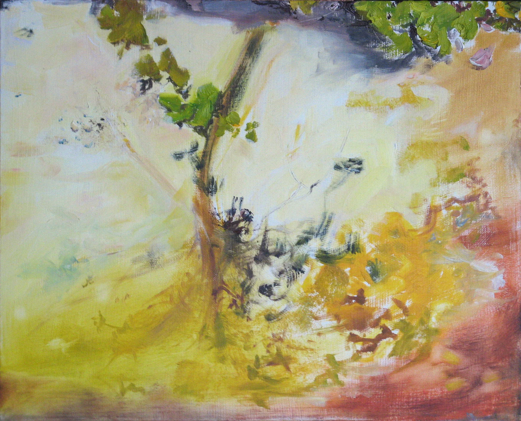 Untitled , 2010 Oil on board 10.75" x 13.25" | sold