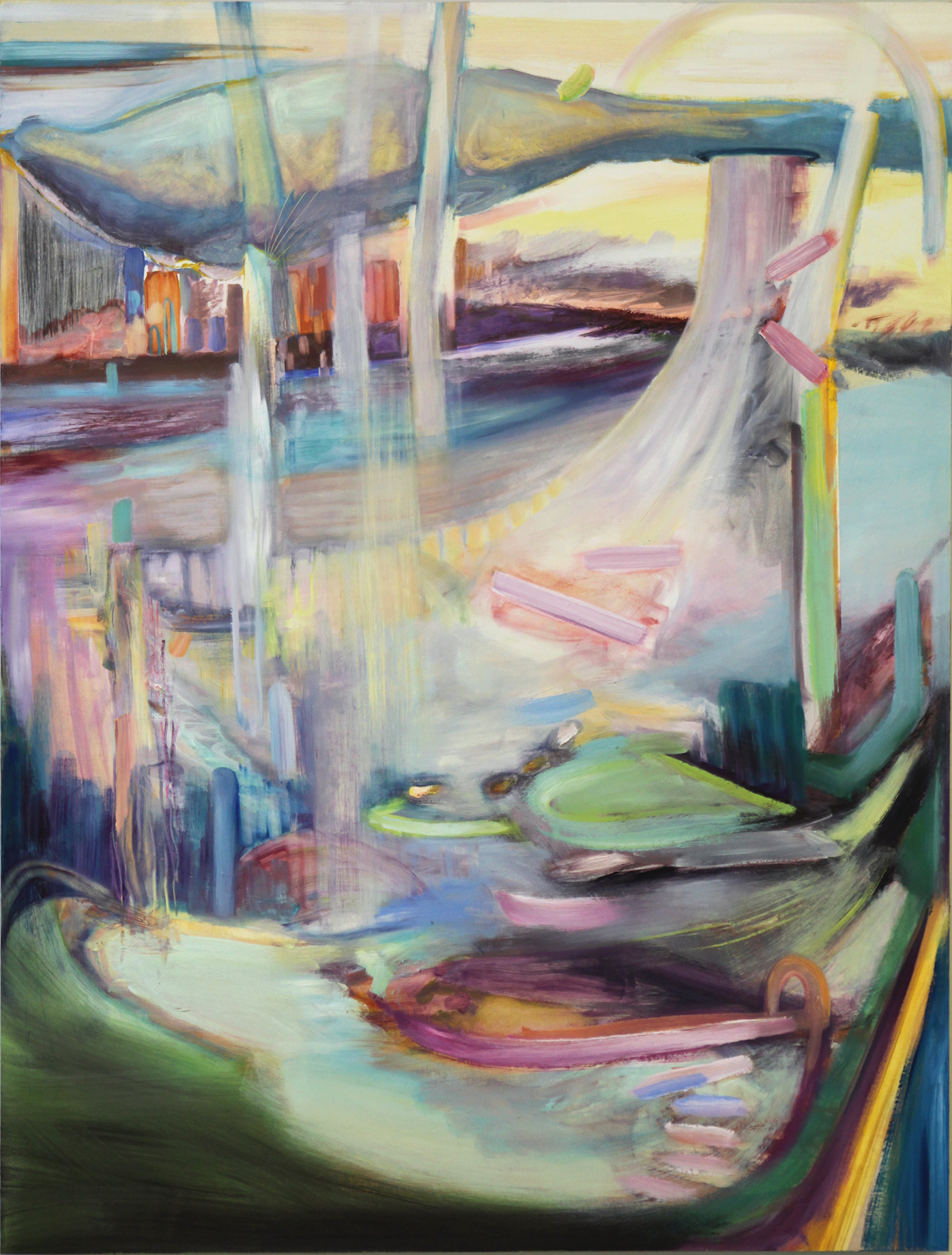 Harbour , 2013-2014 Oil on birch panel 40" x 30" | sold