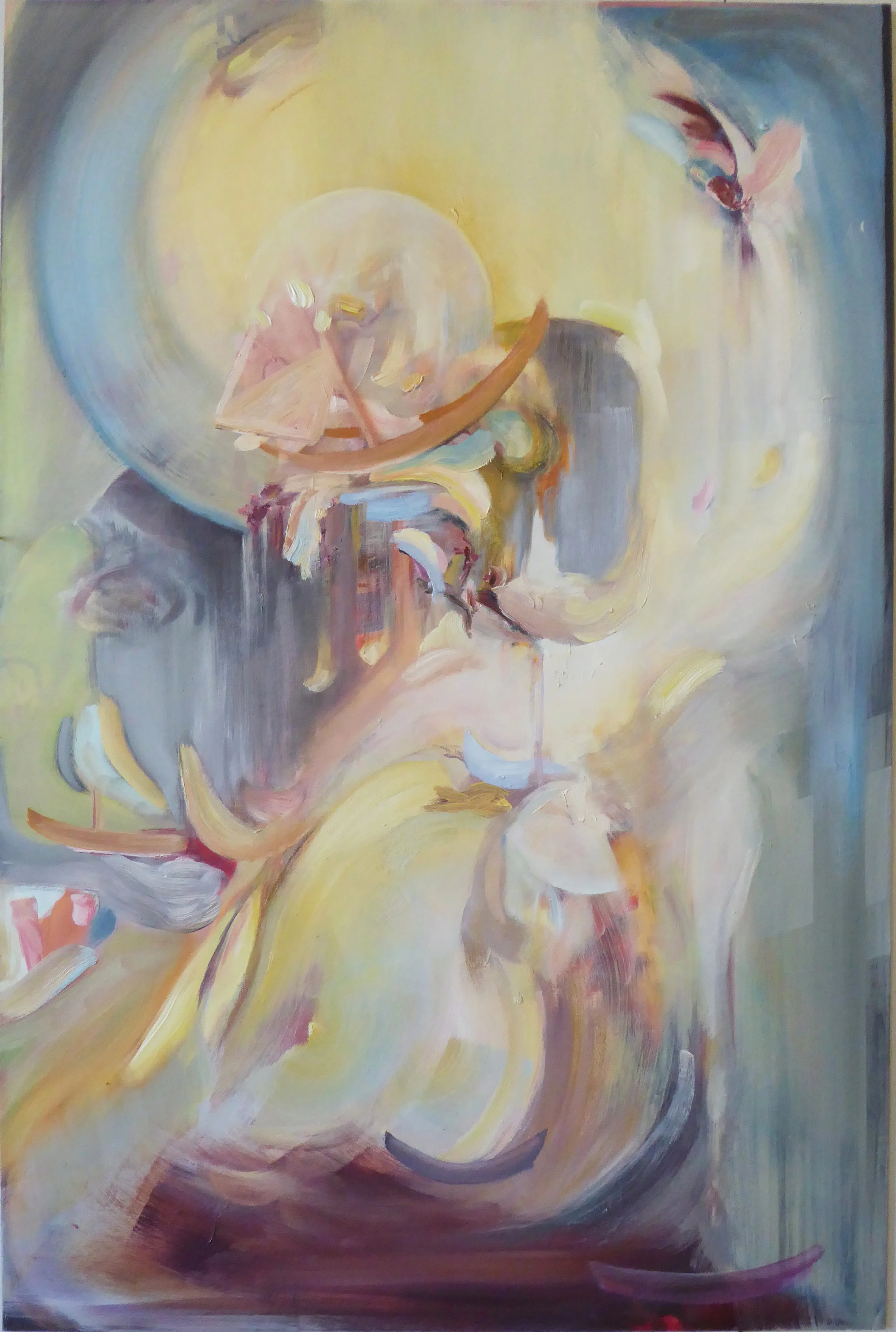 Paper Boats & Paper Moons , 2013-2014 Oil on board 36" x 24"