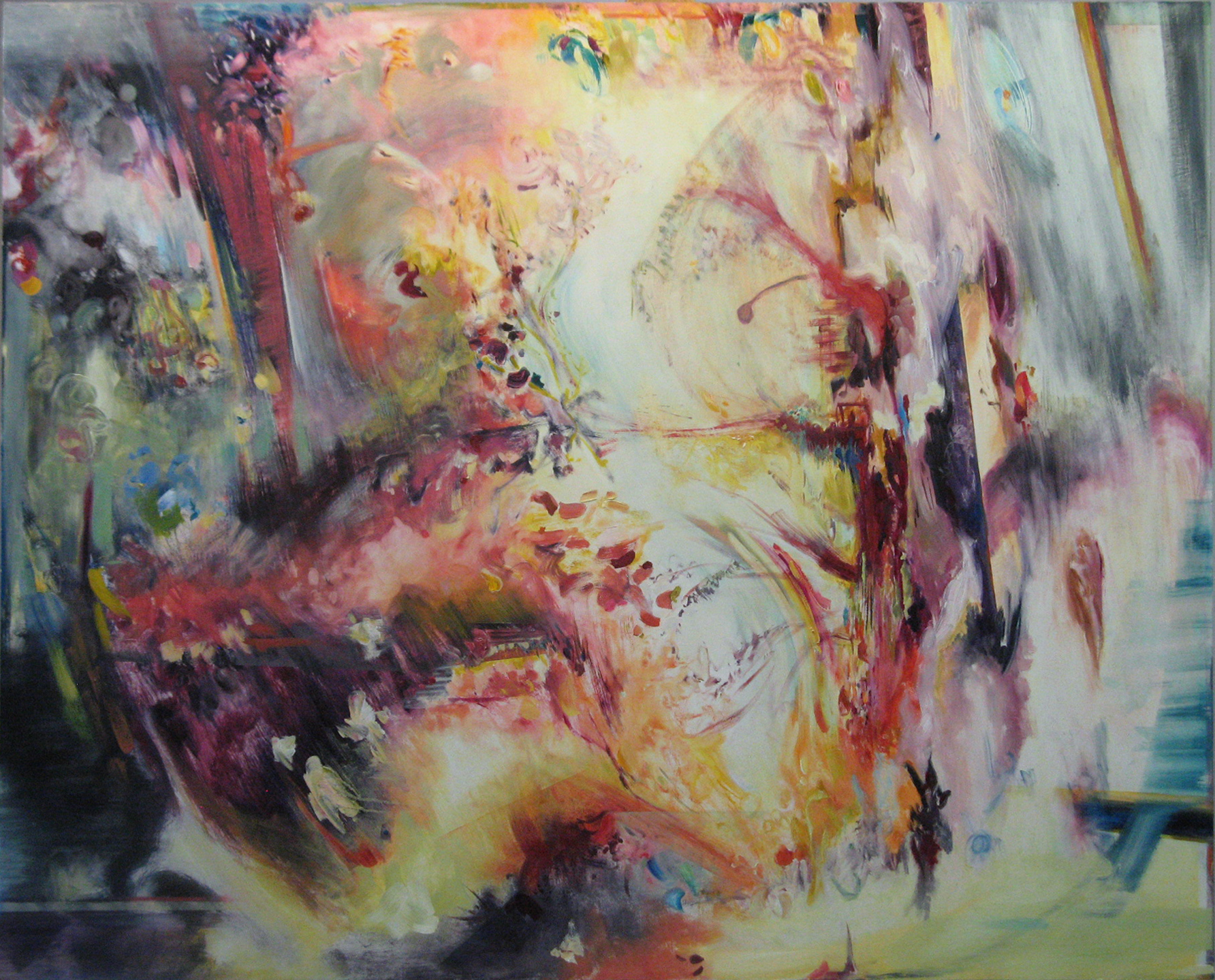 Through the Looking Glass , 2013 Oil on board 48" x 60" | sold