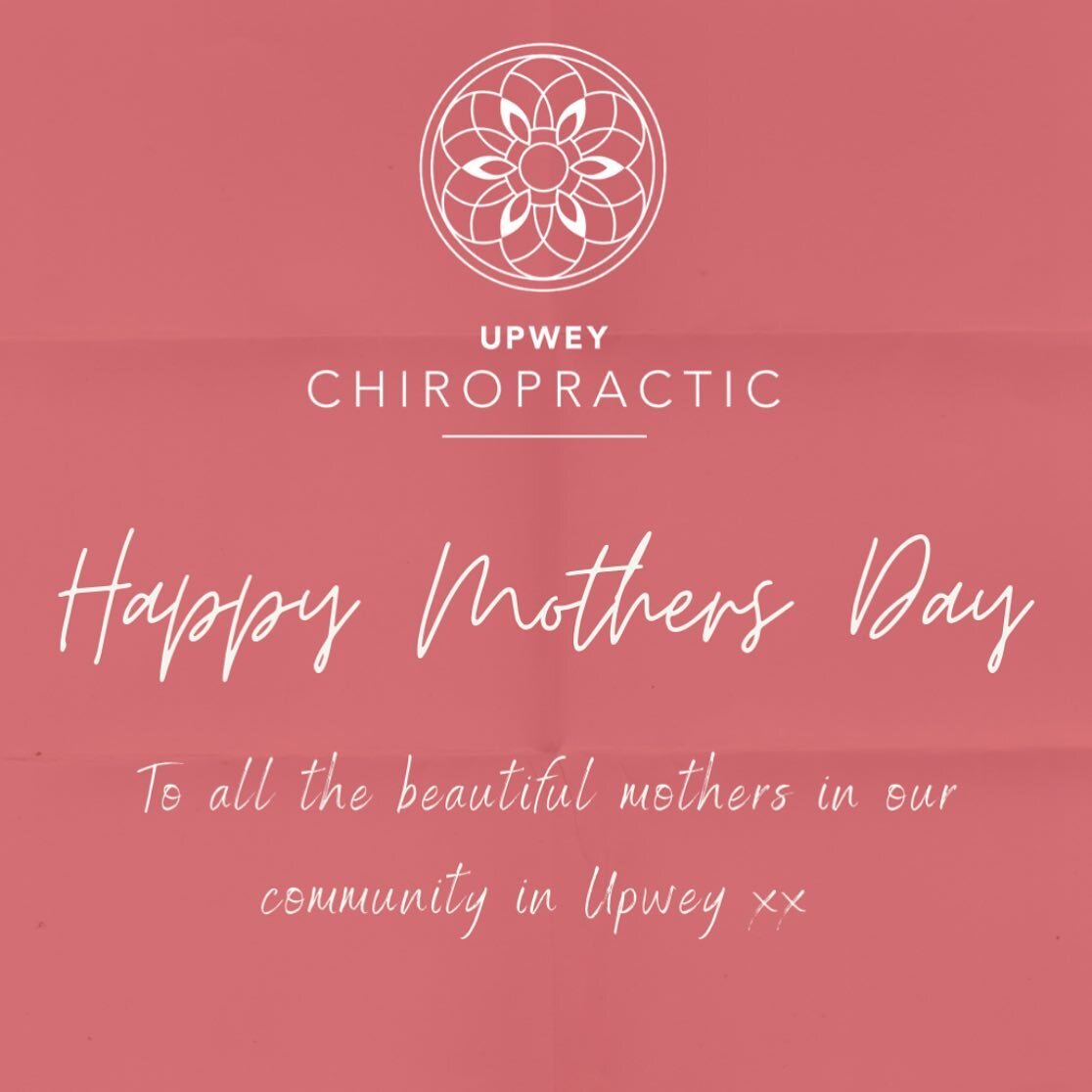 Happy Mothers Day to all the beautiful mothers in our community. We appreciate your continued love and support you have shown us at Upwey Chiropractic &hearts;️&hearts;️&hearts;️