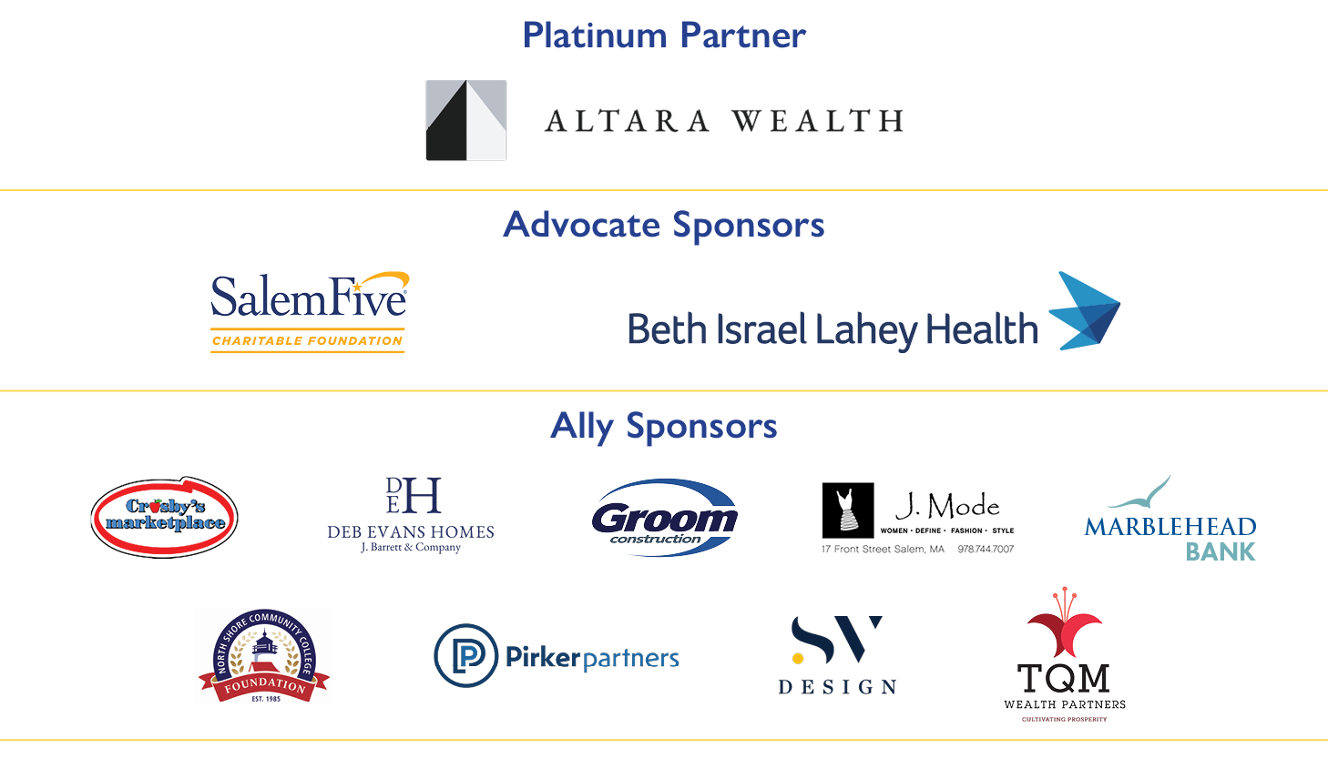 Sponsors