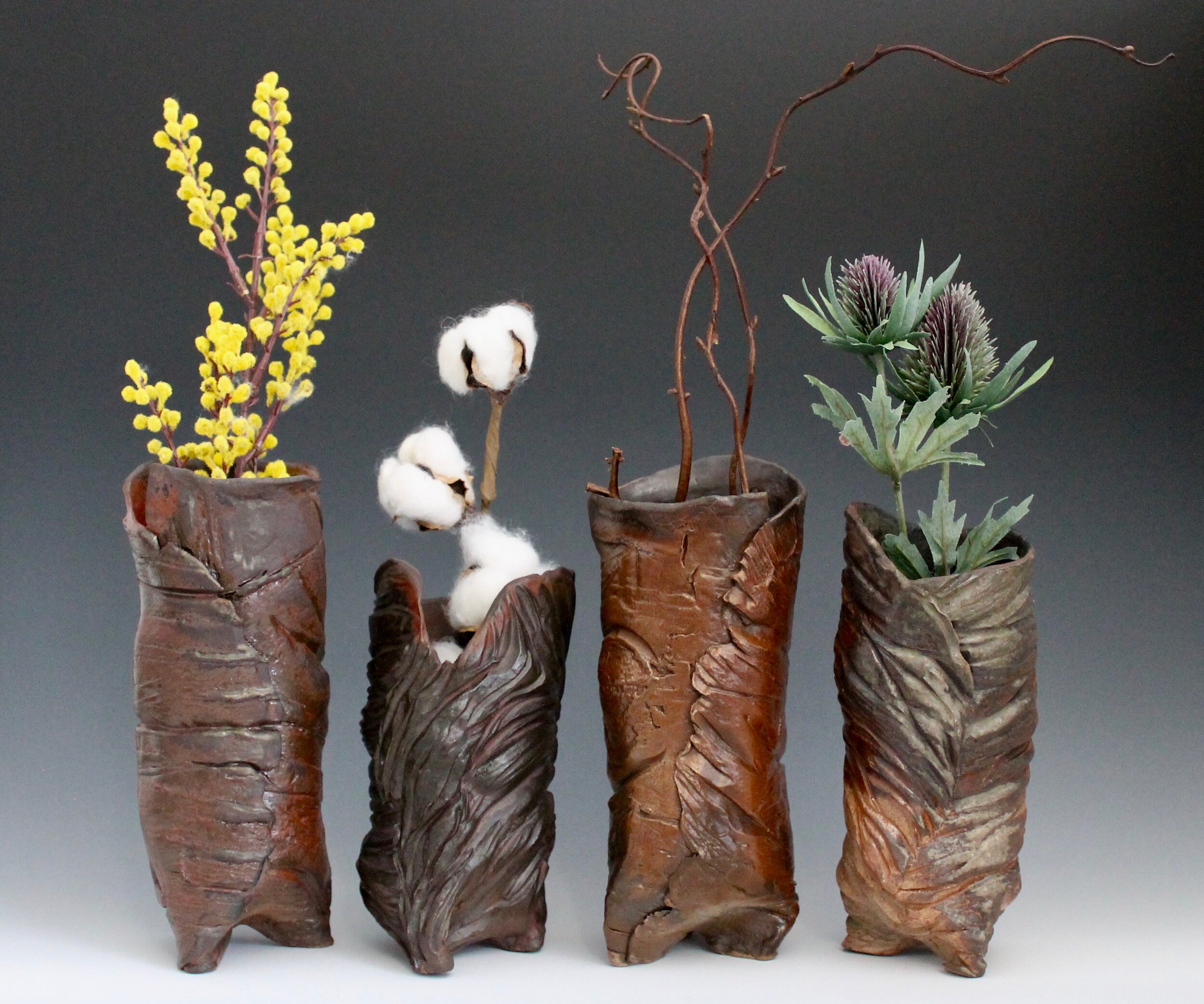 Textured Vases