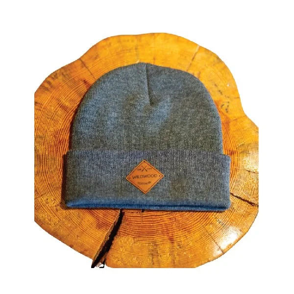 Knit Hat with Cuff Heather
