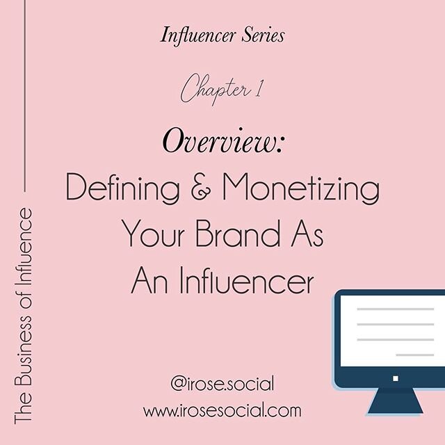 To build a thriving business as an influencer, you have to start with the foundation: defining your brand.⁣
-⁣
This means establishing what type of content you&rsquo;ll be posting, your brand mission, vision, aesthetic, and messaging. Narrow it down 