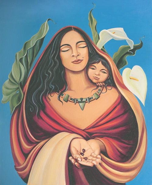 Seeds of Love by Laura Vazguez Rodriguez, http://www.paintdreams.net/