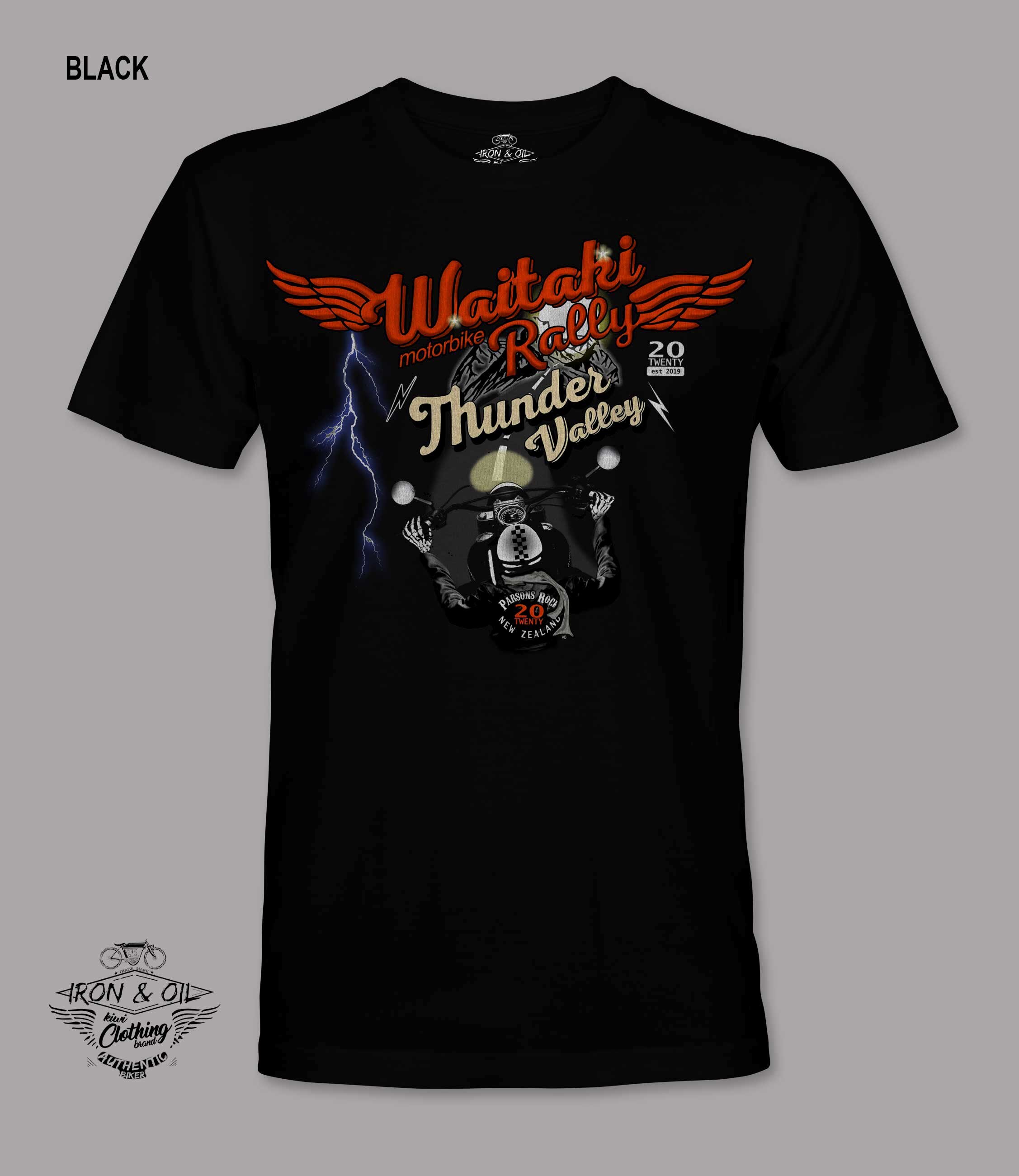 WAITAKI THUNDER RALLY TSHIRT