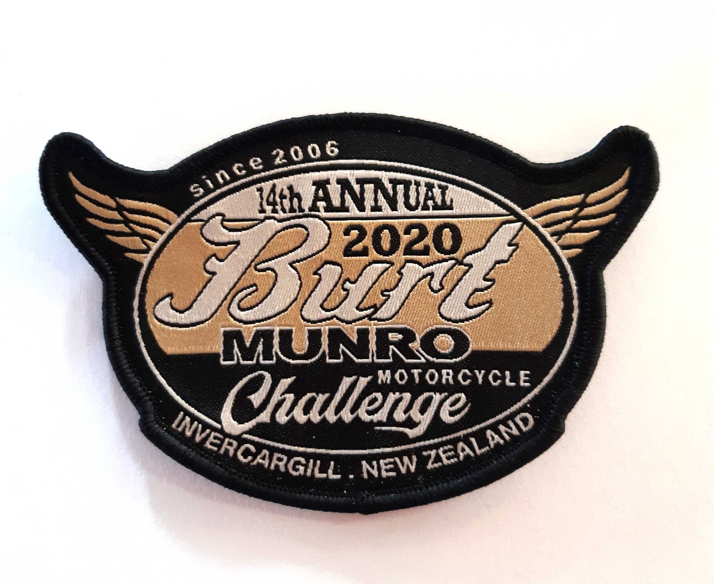 2020 Burt Munro Challenge patch