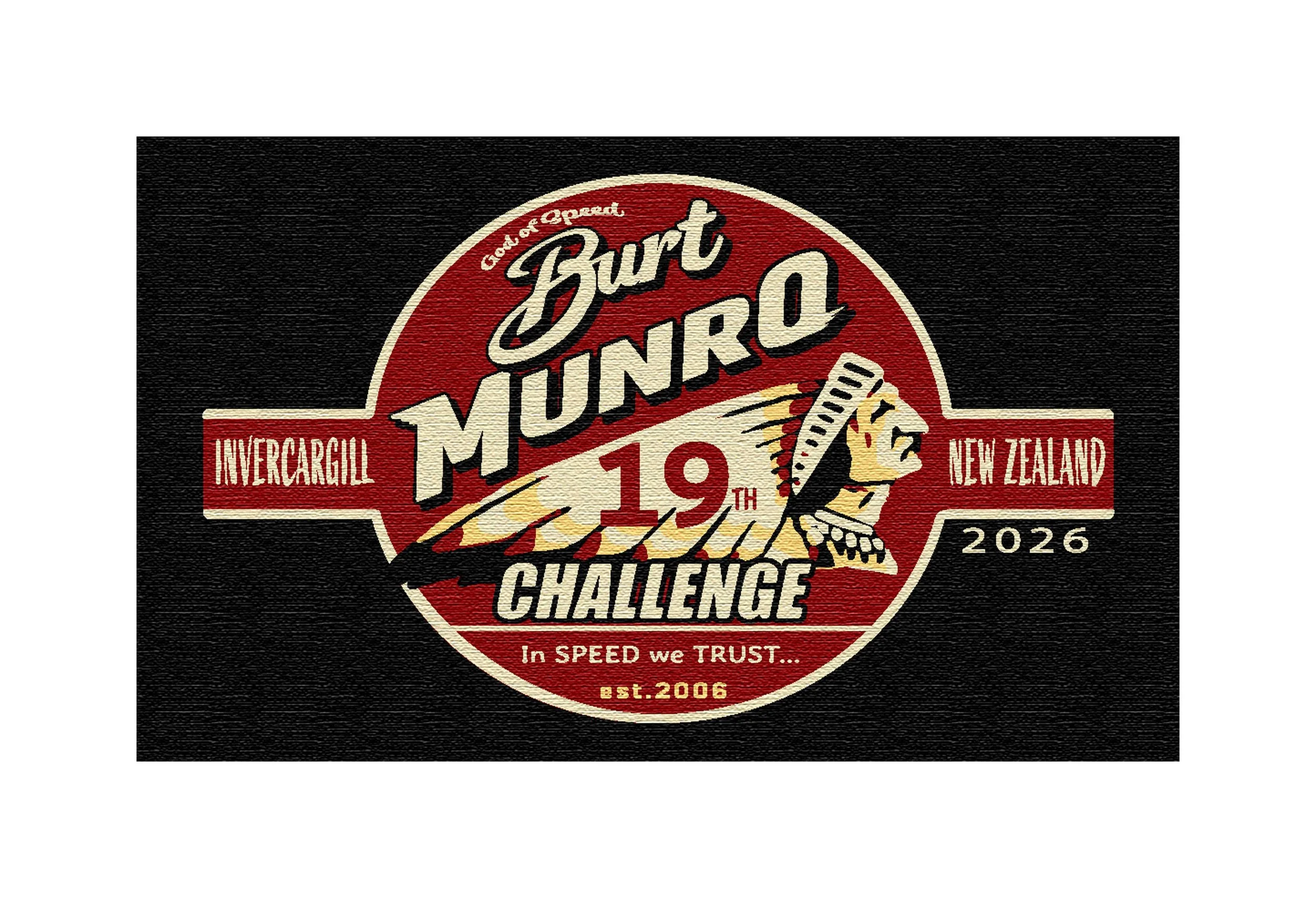2026 Cloth Patch BURT MUNRO 19th challenge