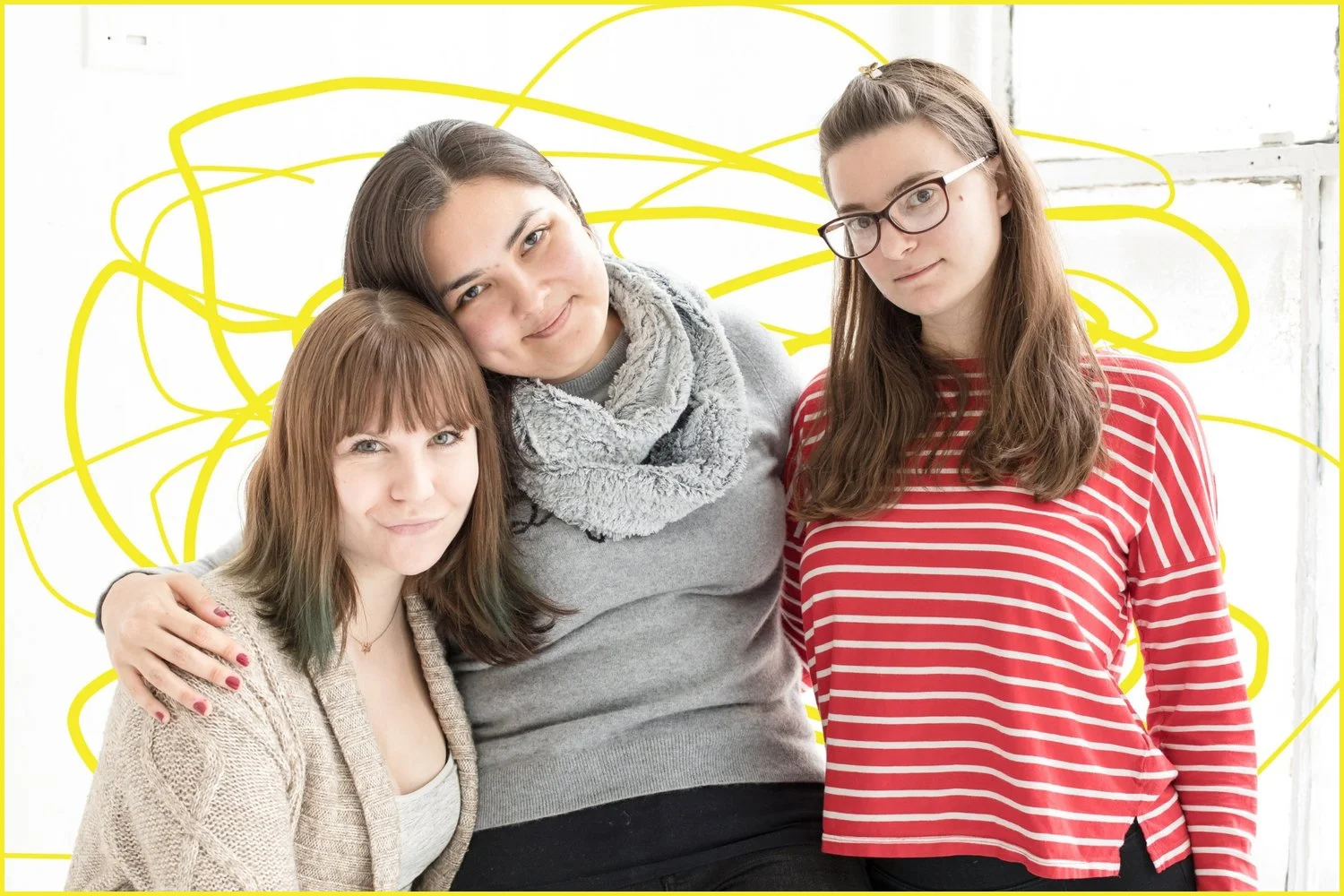 producer Bethany Sharp, producer Mei Li Heman, and dramaturg Anna Woodruff