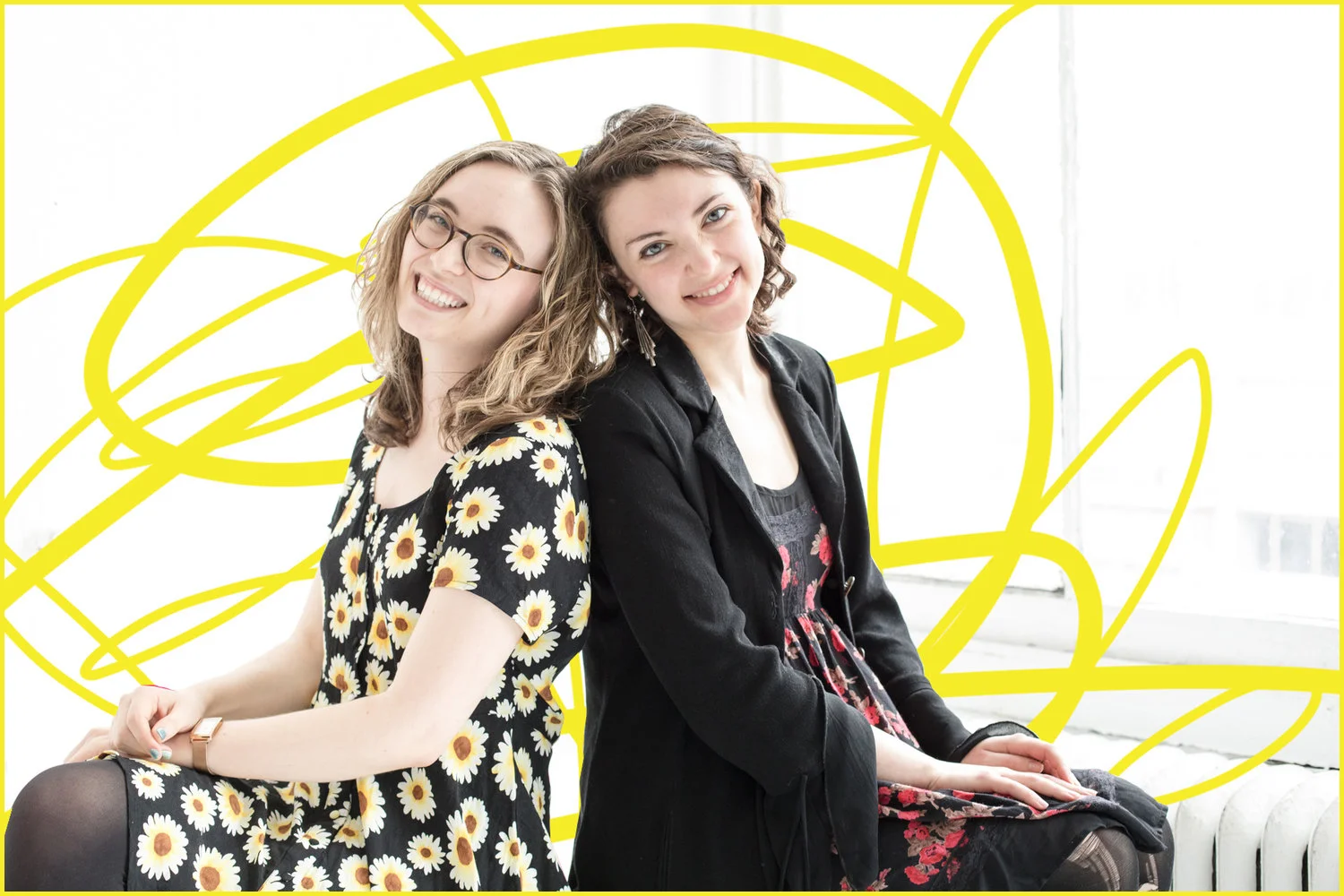 playwright Anya Richkind and director Allison Benko