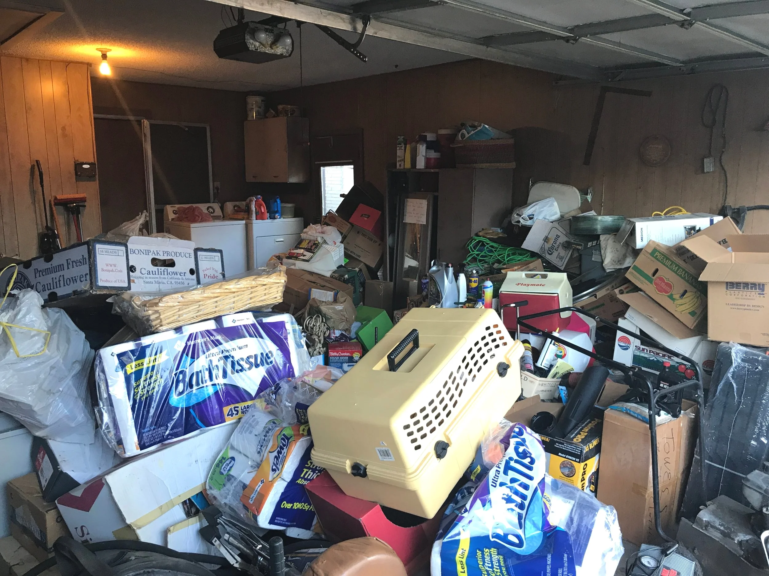 No, this is not a stock photo. We actually cleaned this garage.