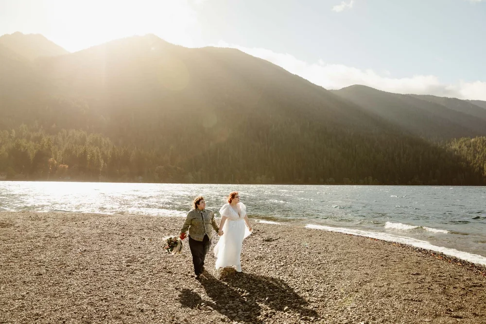 Olympic National Park Weddings in Paradise