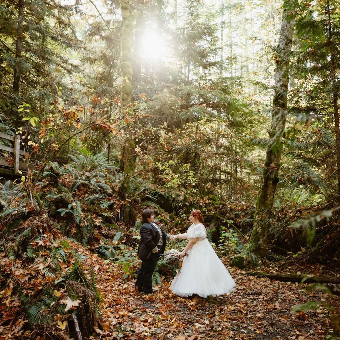 Dancing among the Fall foliage! 🍁