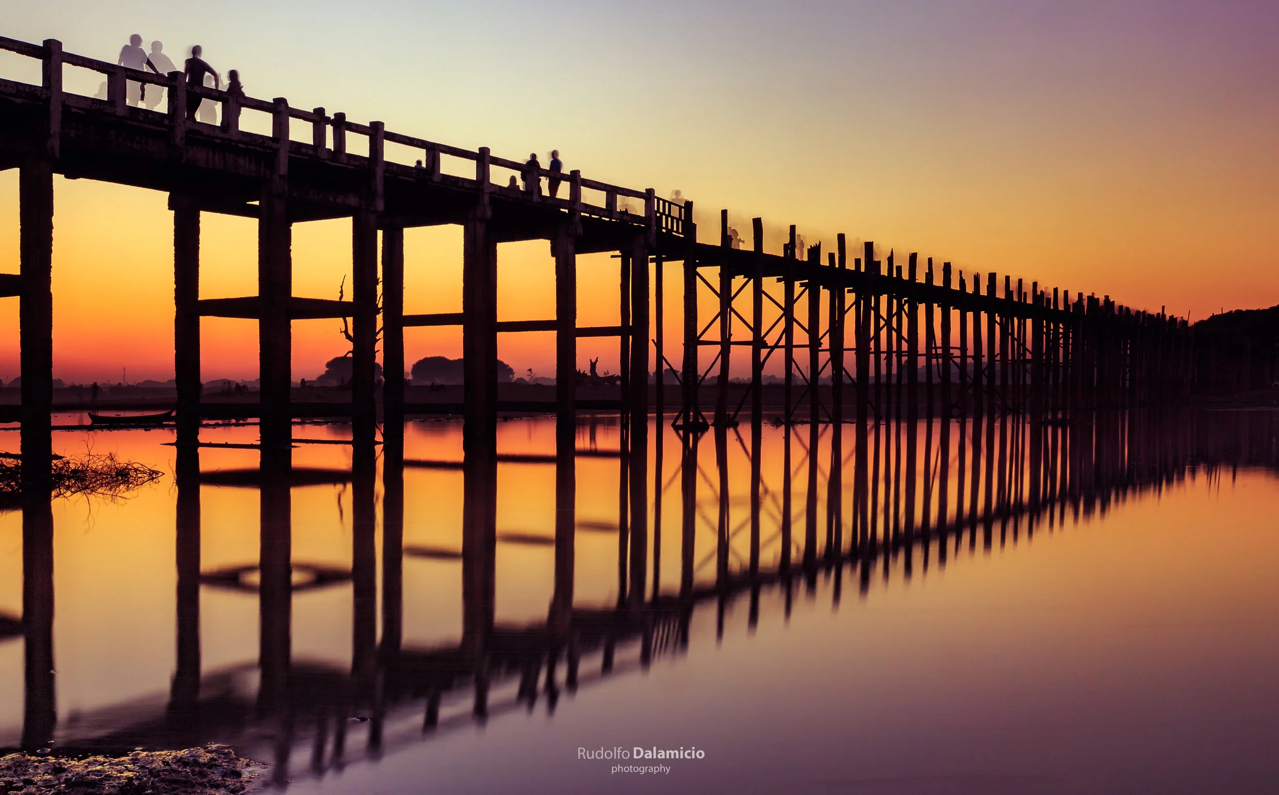 U-bein sunset