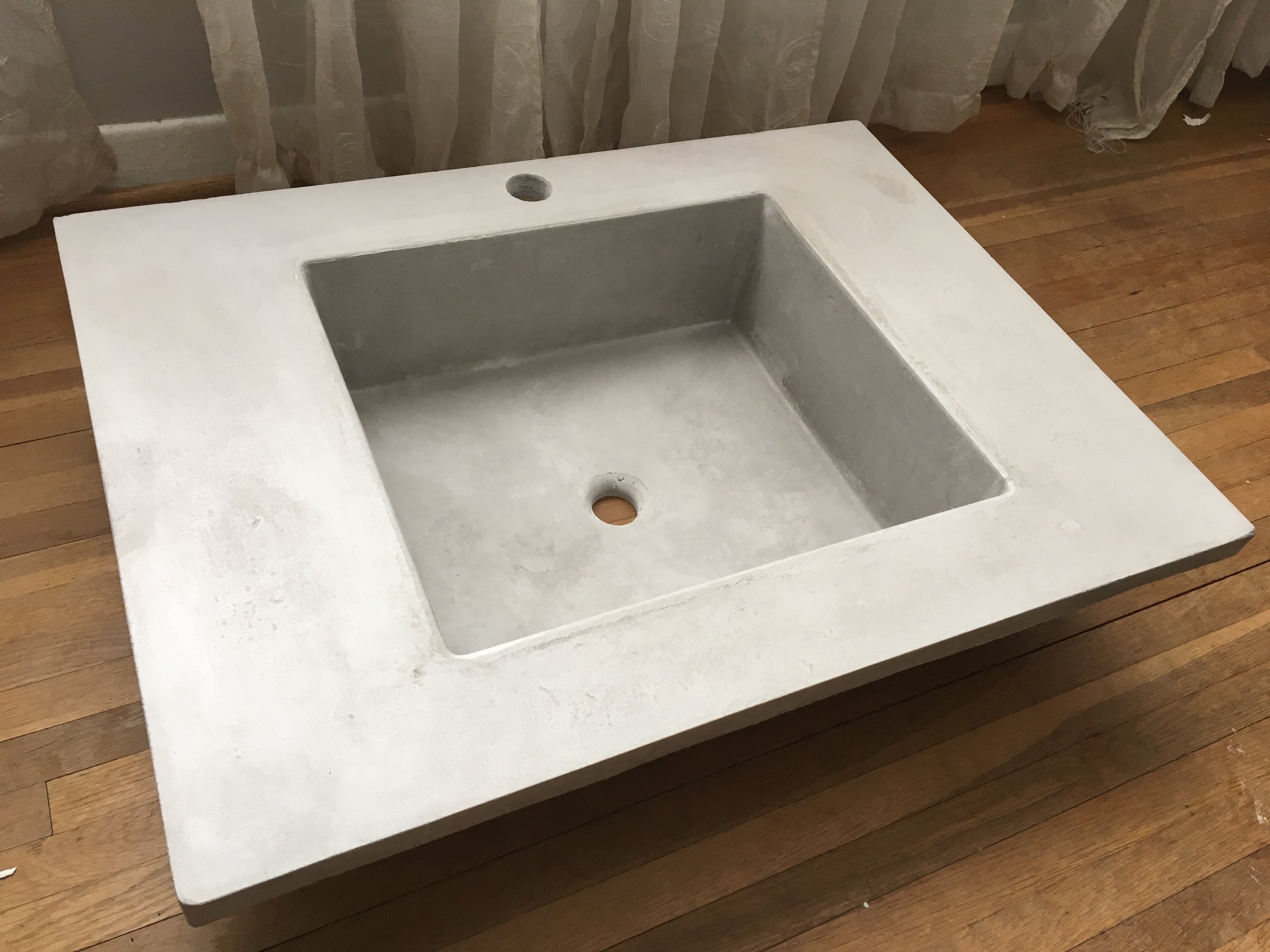 Custom Concrete Countertops Sinks Vanitytops And Furniture