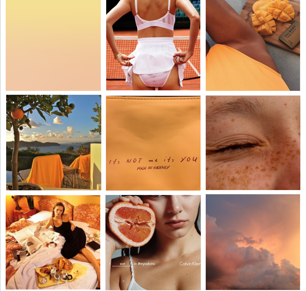 Collage By Colour: Part I